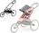 Wózek Cybex Avi Silver Pink Spacerowy - zdjęcie 4