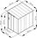 Grindi Domek Ogrodowy Metalowy 150X194X187 Salix Imitacja Drewna 960231 - zdjęcie 3