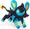 Klocki Mattel Mega Construx Zestaw klocków Pokemon Luxio GMD36  - zdjęcie 3
