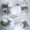 Duravit DuraSquare konsola stelaż metalowy wiszący pod umywalkę 120 cm chrom 0031181000 - zdjęcie 4