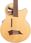 Warwick RockBass Alien Deluxe Hybrid Thinline, 5-String - Natural Transparent Satin - zdjęcie 3