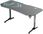 Ultradesk Biurko Dla Gracza Frag Xxl Blue 160x75 Cm Uchwyty Na Słuchawki I Napoje Z Podkładką Cały Pulpit - zdjęcie 5