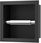 Balneo Wall Box One Black Uchwyt Na Papier Toaletowy Czarny Pbbl1 - zdjęcie 7