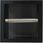 Balneo Wall Box One Black Uchwyt Na Papier Toaletowy Czarny Pbbl1 - zdjęcie 3