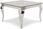 BellaCasa Stolik kawowy glamour Ludwik 80x80x45 blat kamienny - zdjęcie 10