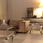 BellaCasa Ława glamour Ludwik 110x70x58 blat kamienny - zdjęcie 6
