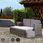 Zestaw mebli ogrodowych Gardens Tectake Meble Ogrodowesofa Korfu Technorattan 403688 - zdjęcie 7