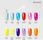 Neonail Lakier Hybrydowy Blue Surfing 7,2 ml - zdjęcie 2