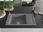 Zlewozmywak Mexen Elias + Ociekacz 795x480mm Szary 6511791005-71 - zdjęcie 5