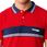 WRANGLER COLOURBLOCK POLO RED W7E3KFXWO - zdjęcie 3