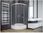 Kabina prysznicowa Besco Modern 90x90x165cm Szkło Przezroczyste (MP90165C) - zdjęcie 3