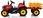 Super-Toys Super Traktor Blow Na Akumulator Z Przyczepą Xmx611 Czerwony - zdjęcie 8