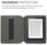 Pokrowiec na czytnik e-book Kwmobile Etui flip Kobo Aura Edition 1 szary (5413619) - zdjęcie 2