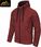 Helikon-Tex Bluza Covert Hoodie FullZip Melange Red - zdjęcie 4