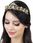 MISS GLOW DIADEM ŚLUBNY KORONA KRYSZTAŁY ZŁOTA TIARA ŚLUB - zdjęcie 3
