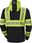 Męska bluza robocza Helly Hansen ICU Zip Hoodie – czarno-żólta, rozmiar M - zdjęcie 2