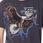 LEE BIKER TEE WASHED BLACK L60CFEON - zdjęcie 2