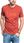 MĘSKI T SHIRT LEE WOBBLY LOGO TEE RED OCHRE L65QAIOE - zdjęcie 2