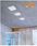 AZZARDO - DOWNLIGHT PODTYNKOWY SLIM SQUARE 15 12W 4000K IP44 - BIAŁY - AZ4378  AZ4378 - zdjęcie 3