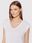 Vero Moda T-Shirt Filli 10247666 Biały Regular Fit - zdjęcie 4