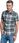 Wrangler Koszula Męska Ss 1 Pkt Shirt Dusty Olive W5J14Mx45 - zdjęcie 3
