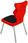 Entelo Krzesło szkolne Classic Soft rozmiar 2 (108-121 cm) czerwone - zdjęcie 3