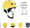 Scootandride Highwaykick 1 2w1 Jeździk i Hulajnoga 1-5 Lat + Kask XXS-S Lemon - zdjęcie 3