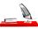 Półka Ścienna Stilista Volato 60 Cm Czerwona 75622 - zdjęcie 6
