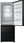 Lodówka Lodówka Hisense RT641N4AFE French Door 200 cm Czarna - zdjęcie 2