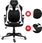 Fotel dla gracza Huzaro Force 2.5 White Mesh - zdjęcie 9