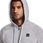Bluza męska Under Armour Rival Fleece FZ Hoodie jasnoszara 1357111 011 - zdjęcie 2