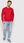 Tommy Jeans Bluza Fleece DM0DM09591 Czerwony Regular Fit - zdjęcie 2