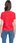 DAMSKI T-SHIRT WRANGLER LOGO TEE LOLLIPOP RED W7P3EVXSK - zdjęcie 7