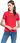 DAMSKI T-SHIRT WRANGLER LOGO TEE LOLLIPOP RED W7P3EVXSK - zdjęcie 3