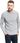 Mustang Sweter Męski Emil C Structure Mid Grey Melange 1008255 4140 - zdjęcie 6