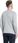 Mustang Sweter Męski Emil C Structure Mid Grey Melange 1008255 4140 - zdjęcie 6
