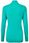 Ronhill Bluza Biegowa Damska Tech Thermal 1 2 Zip Tee Turkusowa - zdjęcie 2