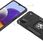 Wozinsky Ring Armor pancerne hybrydowe etui pokrowiec + magnetyczny uchwyt Samsung Galaxy A22 4G srebrny - zdjęcie 2
