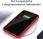 Mercury Silicone iPhone 13 6,1" czerwony/red - zdjęcie 3