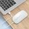 Mysz Bezprzewodowa mysz komputerowa Bluetooth z pasmem radiowym (Niebieska) - zdjęcie 3
