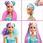 Lalka Barbie Color Reveal Imprezowe stylizacje Lalka + zwierzątko i akcesoria HBG41 - zdjęcie 3