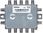 Terra MULTISWITCH PRZELOTOWY UNICABLE I/II SRM-522 5 WEJŚĆ / 5 WYJŚĆ + 2 WYJŚCIA UNICABLE TERRA - zdjęcie 2