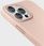 UNIQ etui Lino iPhone 13 Pro Max 6,7" różowy/blush pink (82402) - zdjęcie 4