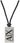ARMANI EXCHANGE NASZYJNIK AXG0069040 CZARNY - zdjęcie 3