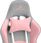 Fotel dla gracza Hell's Chair Rainbow Różowy Pink Szary - zdjęcie 2