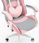 Fotel dla gracza Hell's Chair Rainbow Różowy Pink Szary - zdjęcie 4