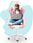 Fotel dla gracza Hell's Chair Rainbow Candy Kids Pink Różowy - zdjęcie 3