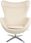 King Home Fotel Egg Szeroki Pu Beżowy 16045 - zdjęcie 8