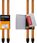 Kijki nordic walking Alpinus Kungsleden pomarańczowe NX43603 - zdjęcie 5
