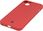 Bizon Etui Case Silicone iPhone 13 Czerwone - zdjęcie 3